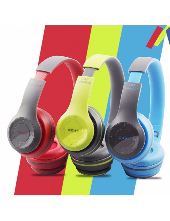 P47 Bluetooth Kablosuz Kulaklık Mp3