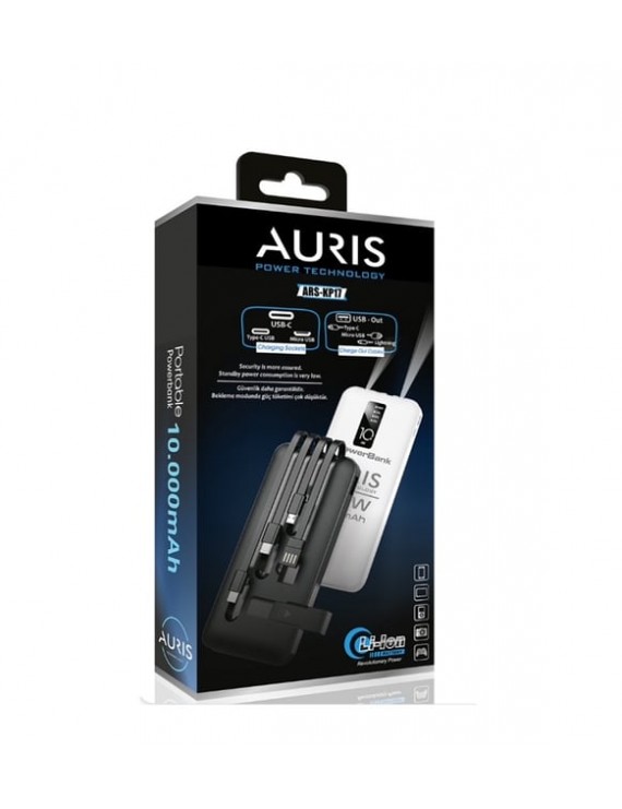  Çoklu Kablolu Powerbank 10000 mAh