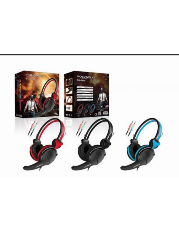 PolyGold PG-6950 Mikrofonlu Bilgisayar Kulaklığı