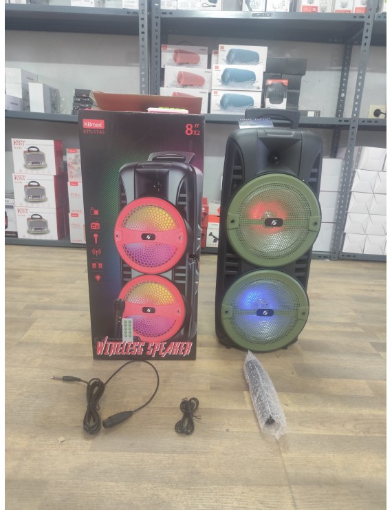 KTS 1745 BLUETOOTH HOPARLÖR 8X2 İNÇ DEV BOY