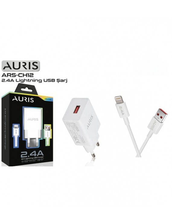 AURIS EV TİPİ 2.4A LİGHTİNG  HIZLI ŞARJ