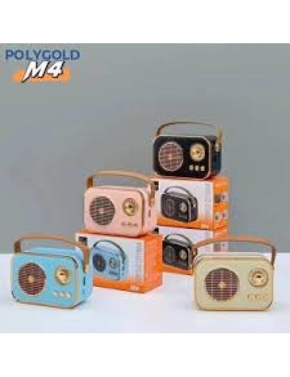 M4 Retro Nostaljik Bluetooth Hoparlör
