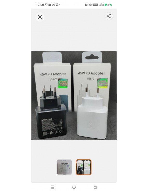  Samsung  45 W Type-C 